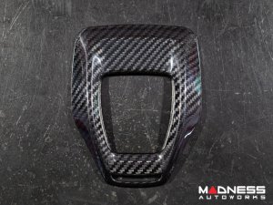 Alfa Romeo Stelvio Shift Gate Trim Panel - Carbon Fiber - 2020+ - Feroce Carbon Alfa Romeo Stelvio Shift Gate Trim Panel - Carbon Fiber - 2020+ - Feroce Carbon